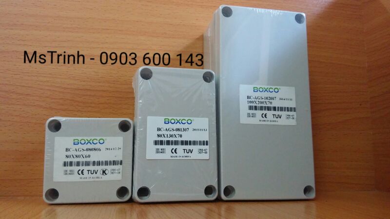 Vỏ tủ điện nhựa chống thấm kín nước IP67